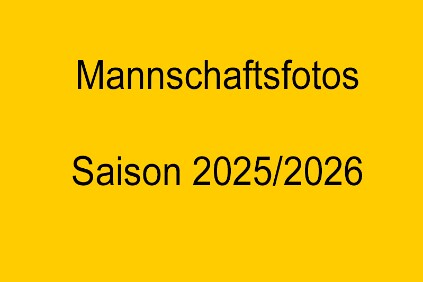 Mannschaftsfotos_2025_2026 Mannschaftsfotos